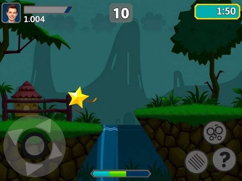Jungle Sprint Star Gameplay Screenshot